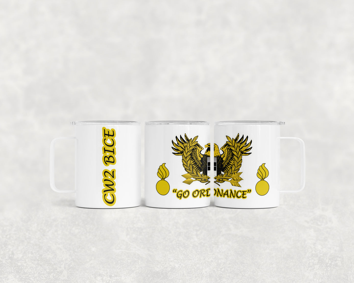 Personalized Warrant Officer Mug