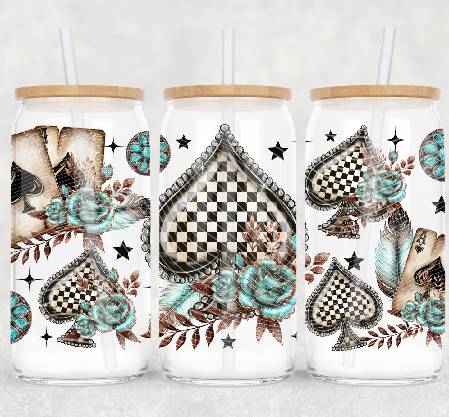 Checkered Spades