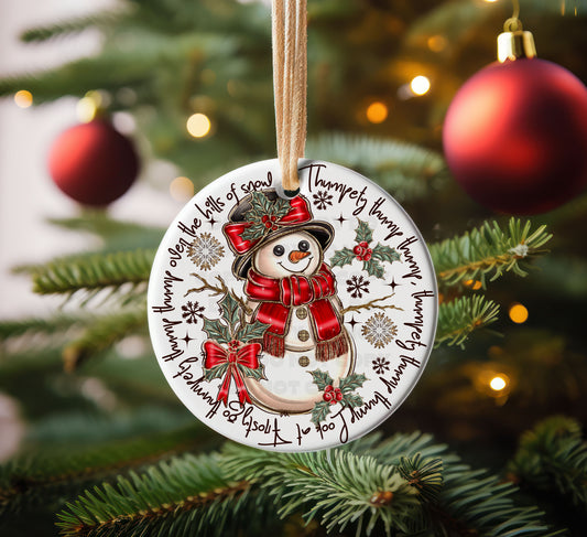 Snowman Christmas Ornaments