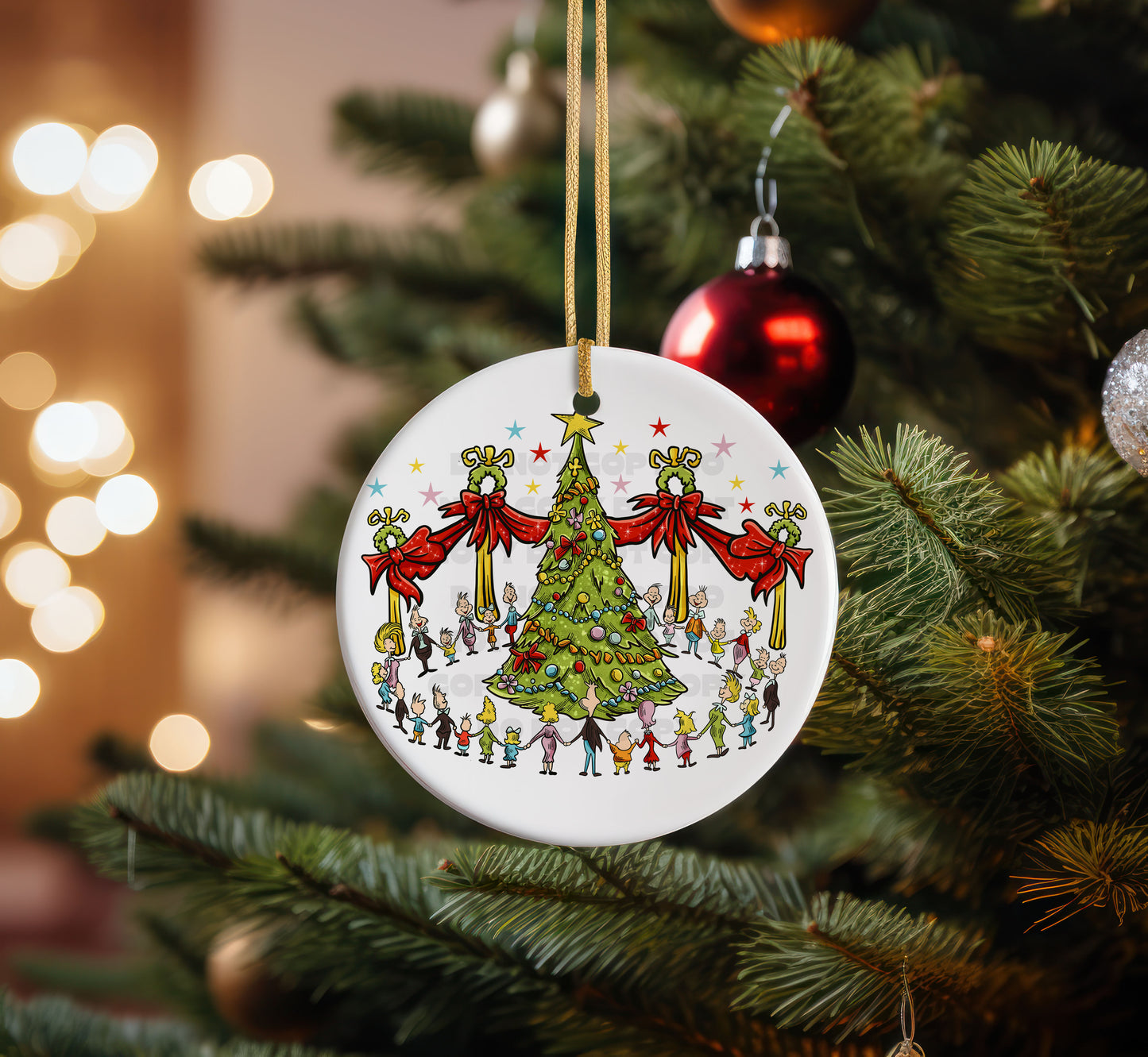 Whoville Christmas Ornaments